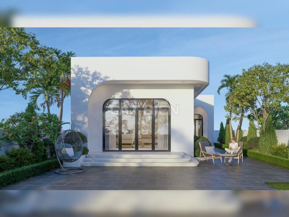 Mẫu Nhà Cấp 4 Đẹp 3 Phòng Ngủ Phong Cách Hiện Đại | CB02345 Mẫu Nhà Cấp 4 Đẹp 3 Phòng Ngủ Phong Cách Hiện Đại