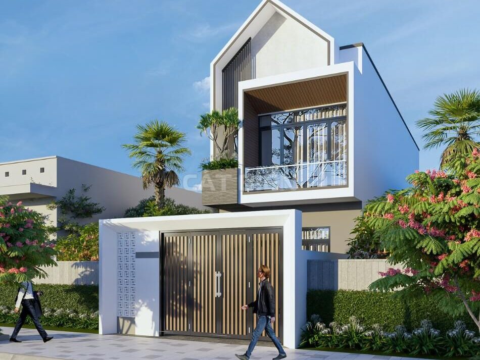 Khám Phá Mẫu Nhà Ống 2 Tầng Đẹp Mặt Tiền 5M Đầy Ấn Tượng