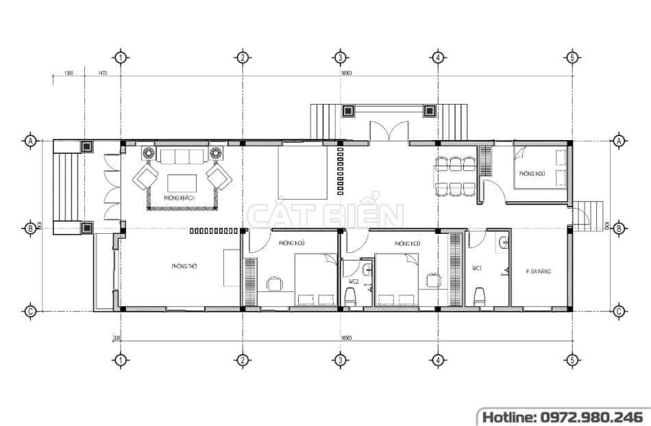 Khám Phá Mẫu Nhà Mái Thái 1 Tầng 3 Phòng Ngủ Hiện Đại | CB07890 Khám Phá Mẫu Nhà Mái Thái 1 Tầng 3 Phòng Ngủ Hiện Đại
