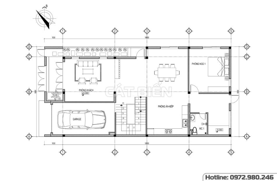 Mẫu Biệt Thự 2 Tầng Mặt Tiền 9m Với Phong Cách Kiến Trúc Hiện Đại | CB02984 Mẫu Biệt Thự 2 Tầng Mặt Tiền 9m Với Phong Cách Kiến Trúc Hiện Đại