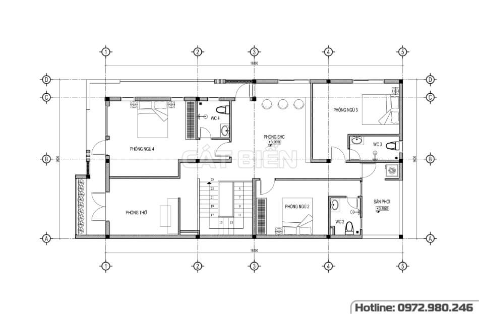 Mẫu Biệt Thự 2 Tầng Mặt Tiền 9m Với Phong Cách Kiến Trúc Hiện Đại | CB02984 Mẫu Biệt Thự 2 Tầng Mặt Tiền 9m Với Phong Cách Kiến Trúc Hiện Đại