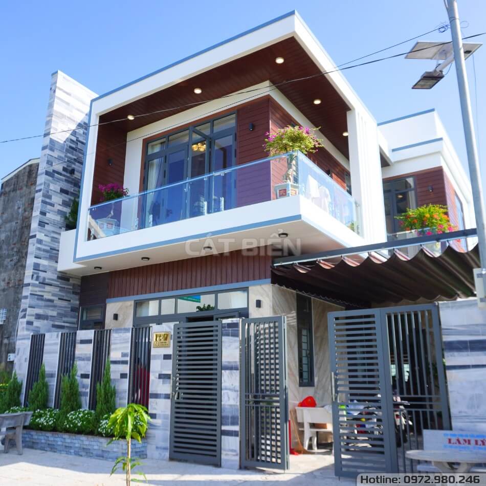Thành Quả Hoàn Thành Biệt Thự 2 Tầng Hiện Đại Mặt Tiền 10m Đẹp Mê Ly | CB05632 Thành Quả Hoàn Thành Biệt Thự 2 Tầng Hiện Đại Mặt Tiền 10m Đẹp Mê Ly