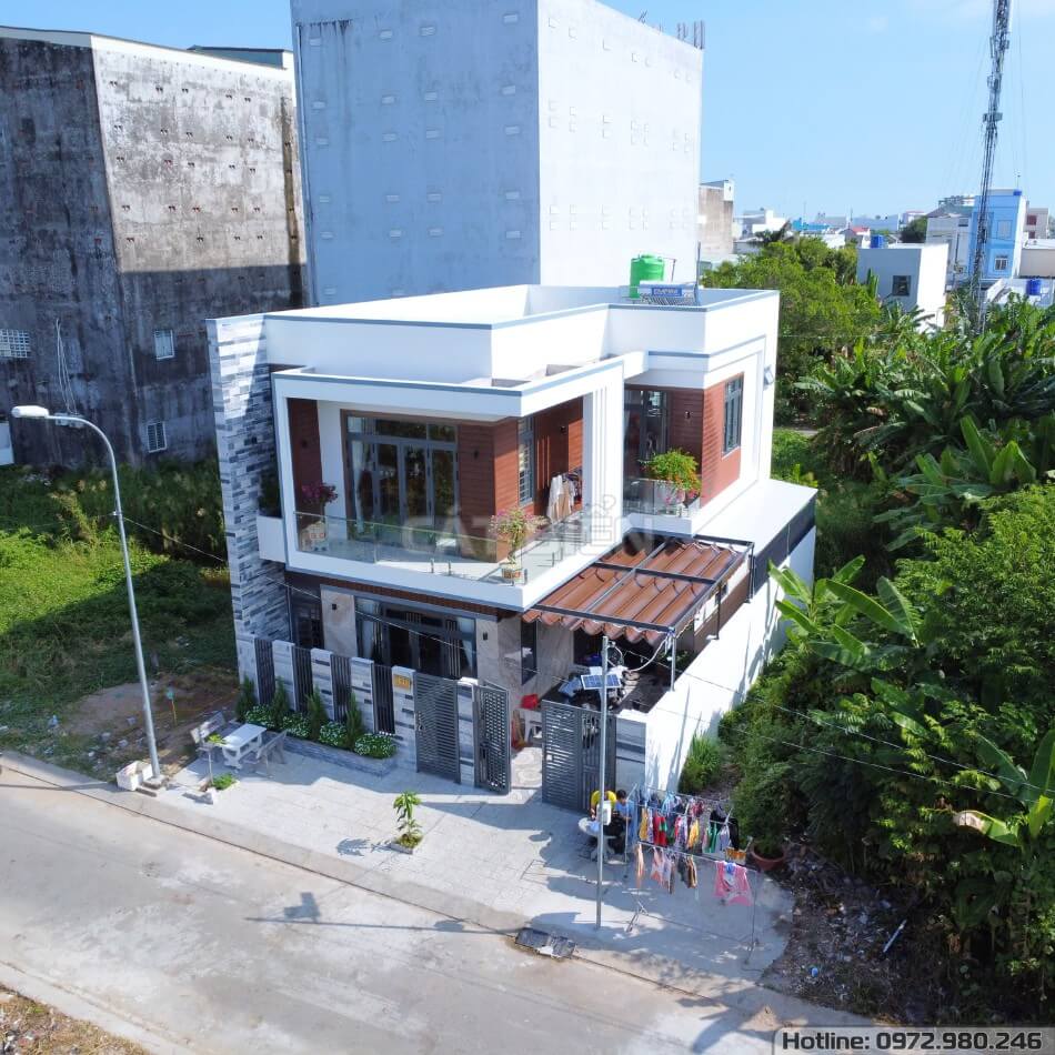 Thành Quả Hoàn Thành Biệt Thự 2 Tầng Hiện Đại Mặt Tiền 10m Đẹp Mê Ly | CB05632 Thành Quả Hoàn Thành Biệt Thự 2 Tầng Hiện Đại Mặt Tiền 10m Đẹp Mê Ly