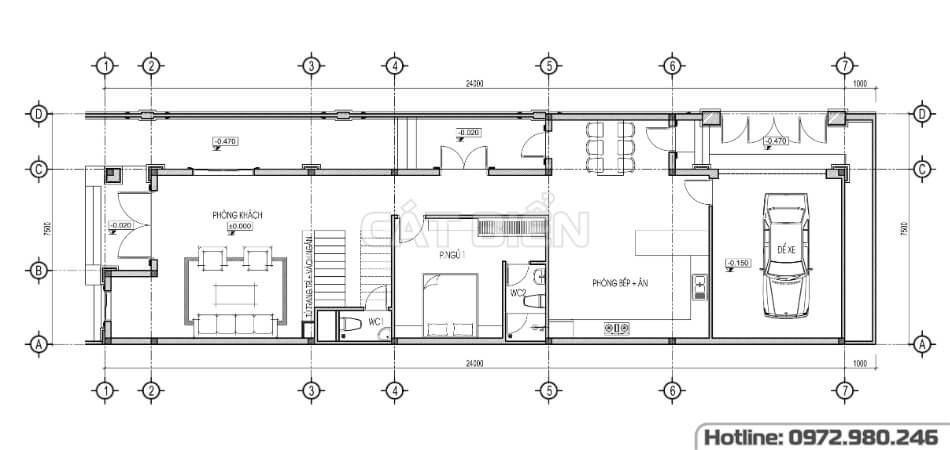 Mẫu Nhà Biệt Thự 3 Tầng Hiện Đại Mặt Tiền 7,5m Với Kiến Trúc Độc Đáo | CB08765 Mẫu Nhà Biệt Thự 3 Tầng Hiện Đại Mặt Tiền 7,5m Với Kiến Trúc Độc Đáo