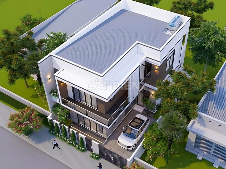 Tối Ưu Không Gian Sống Với Mẫu Biệt Thự 2 Tầng Mặt Tiền 10m | CB05632 Tối Ưu Không Gian Sống Với Mẫu Biệt Thự 2 Tầng Mặt Tiền 10m