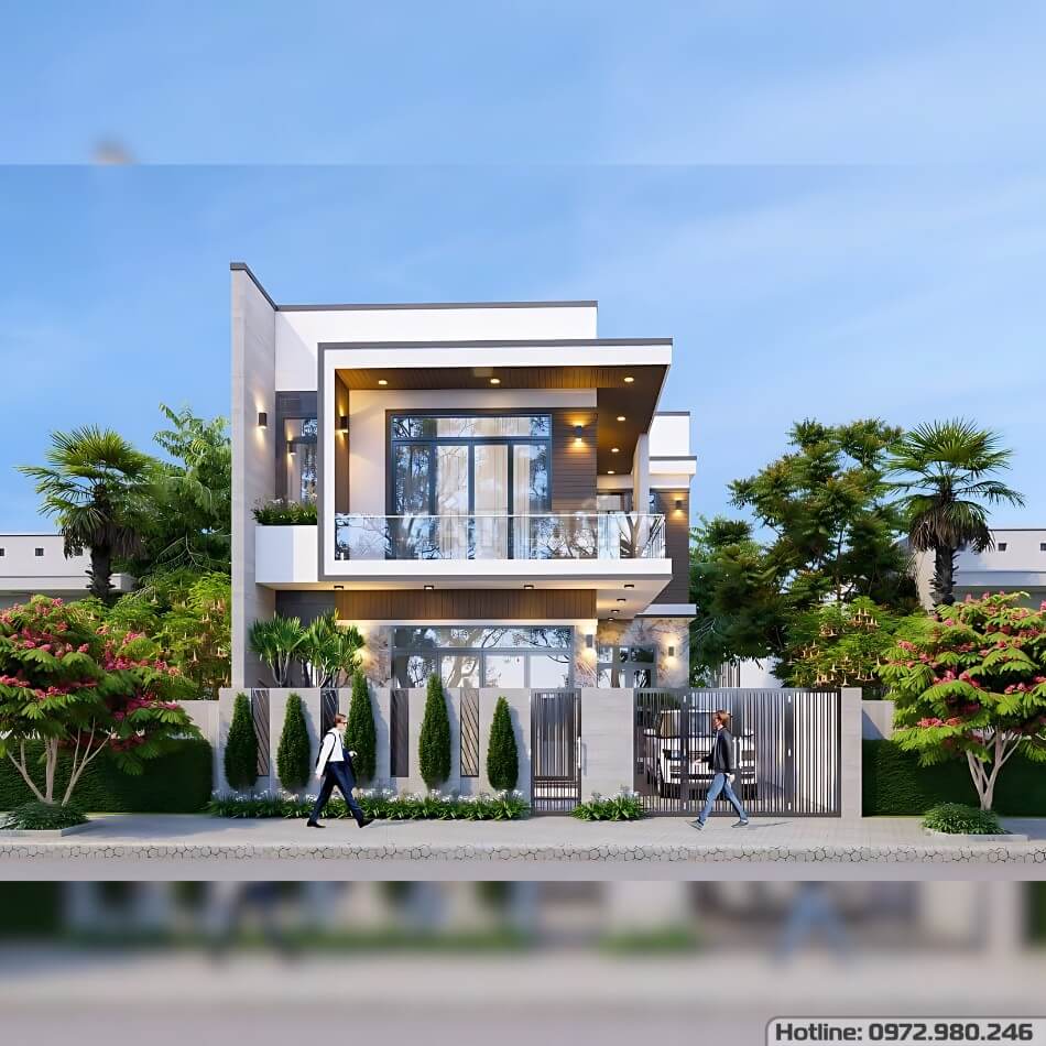 Tối Ưu Không Gian Sống Với Mẫu Biệt Thự 2 Tầng Mặt Tiền 10m | CB05632 Tối Ưu Không Gian Sống Với Mẫu Biệt Thự 2 Tầng Mặt Tiền 10m