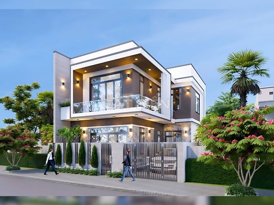 Tối Ưu Không Gian Sống Với Mẫu Biệt Thự 2 Tầng Mặt Tiền 10m