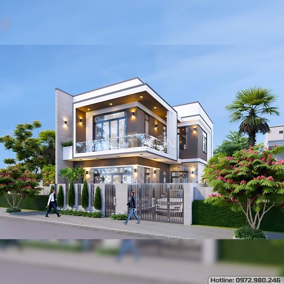 Tối Ưu Không Gian Sống Với Mẫu Biệt Thự 2 Tầng Mặt Tiền 10m | CB05632 Tối Ưu Không Gian Sống Với Mẫu Biệt Thự 2 Tầng Mặt Tiền 10m