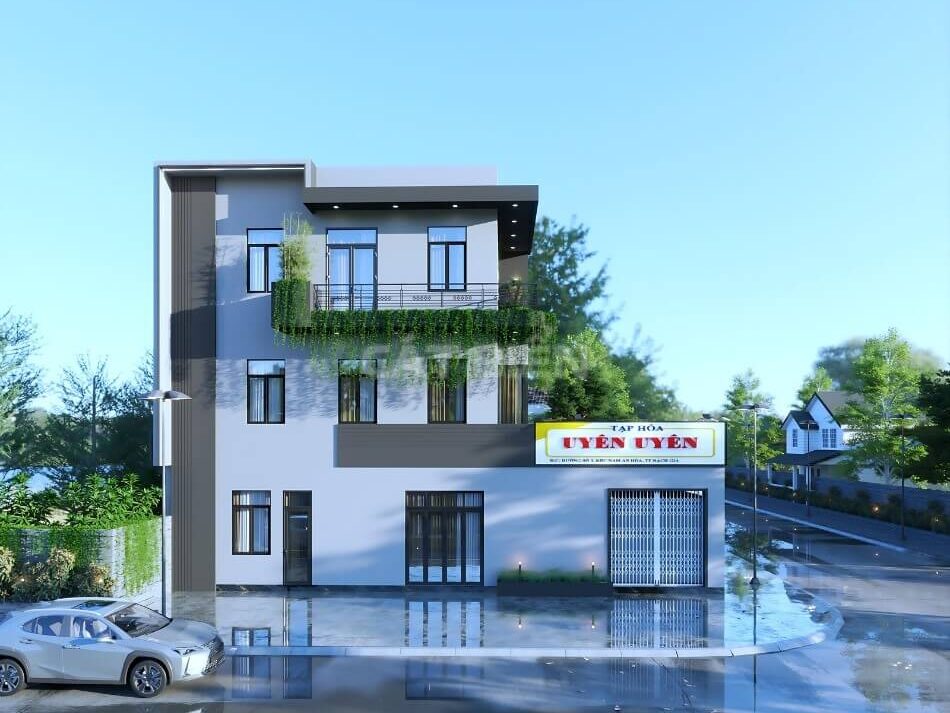 Khám Phá Mẫu Nhà Ống 3 Tầng Đẹp Kết Hợp Kinh Doanh Hiện Đại | CB03219 Khám Phá Mẫu Nhà Ống 3 Tầng Đẹp Kết Hợp Kinh Doanh Hiện Đại
