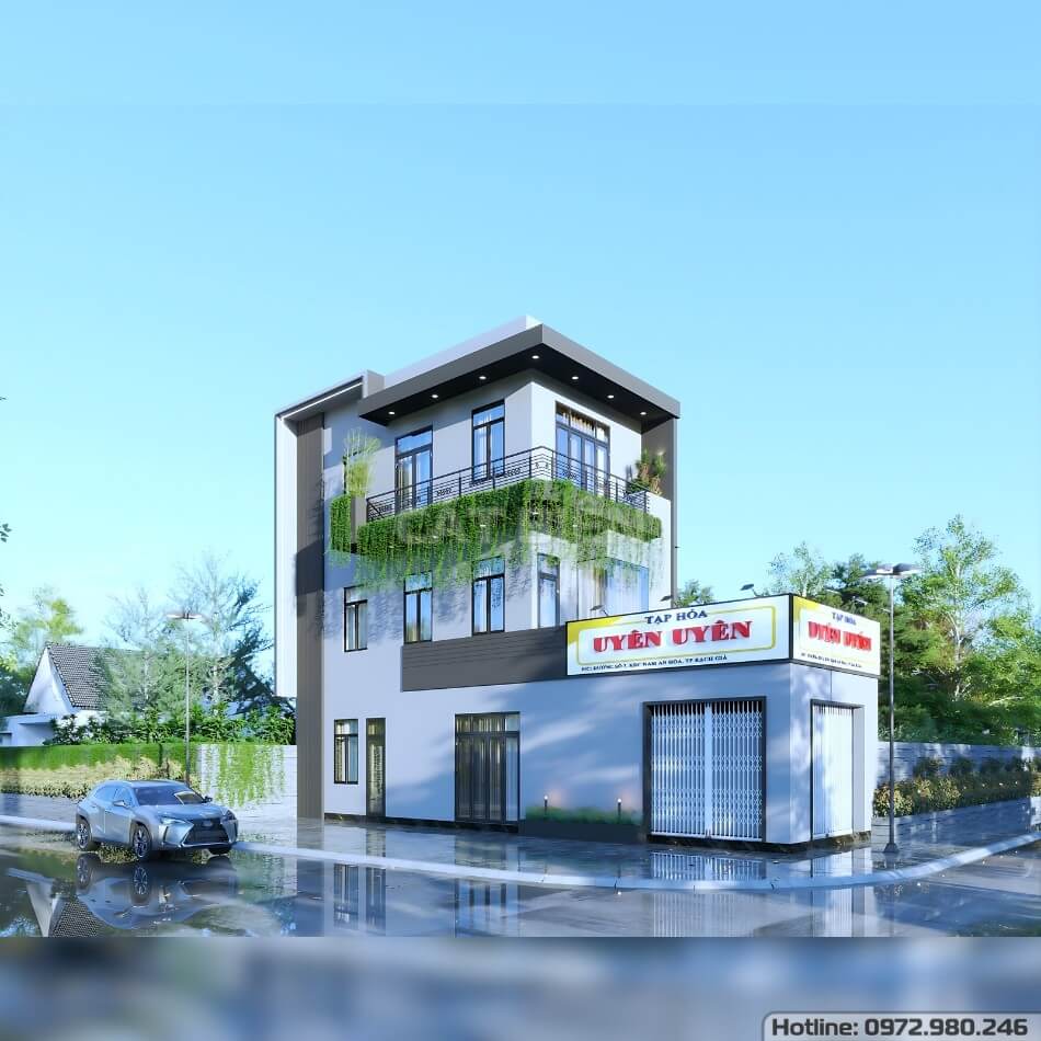 Khám Phá Mẫu Nhà Ống 3 Tầng Đẹp Kết Hợp Kinh Doanh Hiện Đại | CB03219 Khám Phá Mẫu Nhà Ống 3 Tầng Đẹp Kết Hợp Kinh Doanh Hiện Đại