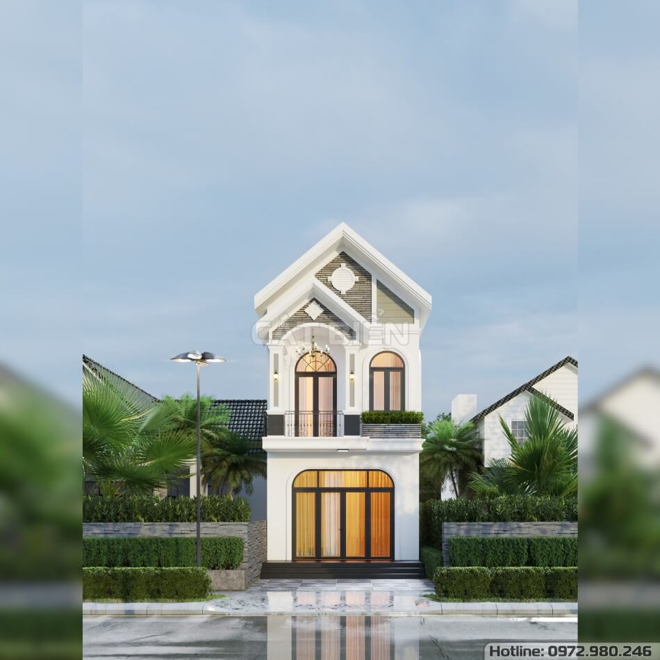 Mẫu Nhà Ống Đẹp 2 Tầng 4 Phòng Ngủ Với Không Gian Sống Lý Tưởng | CB04567 Mẫu Nhà Ống Đẹp 2 Tầng 4 Phòng Ngủ Với Không Gian Sống Lý Tưởng