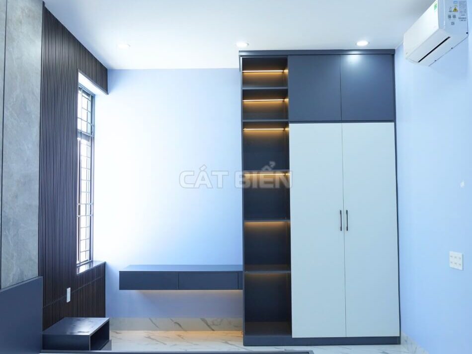 Ngắm Nhìn Nhà Phố Đẹp 2 Tầng Mặt Tiền 5M Sau Khi Hoàn Thành