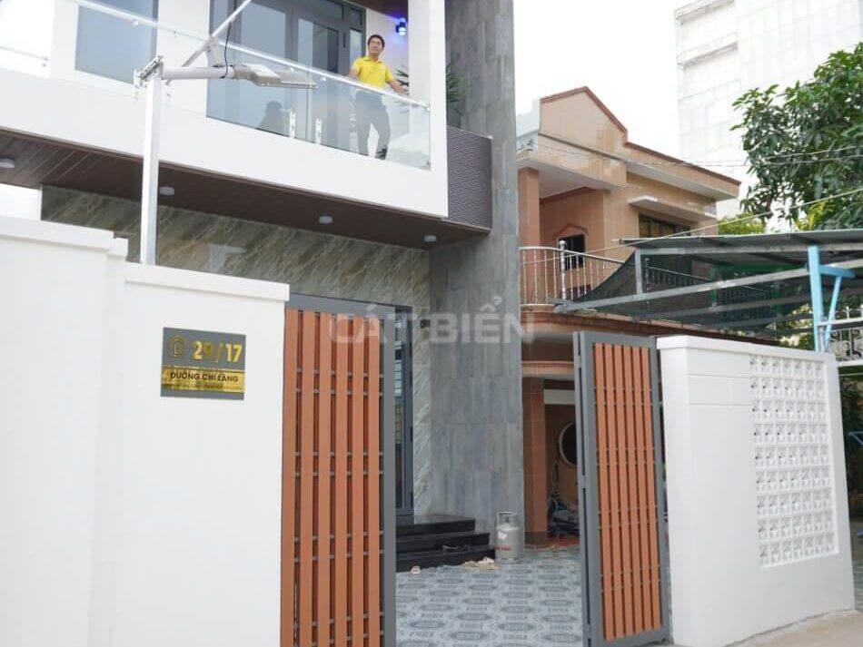 Ngắm Nhìn Nhà Phố Đẹp 2 Tầng Mặt Tiền 5M Sau Khi Hoàn Thành