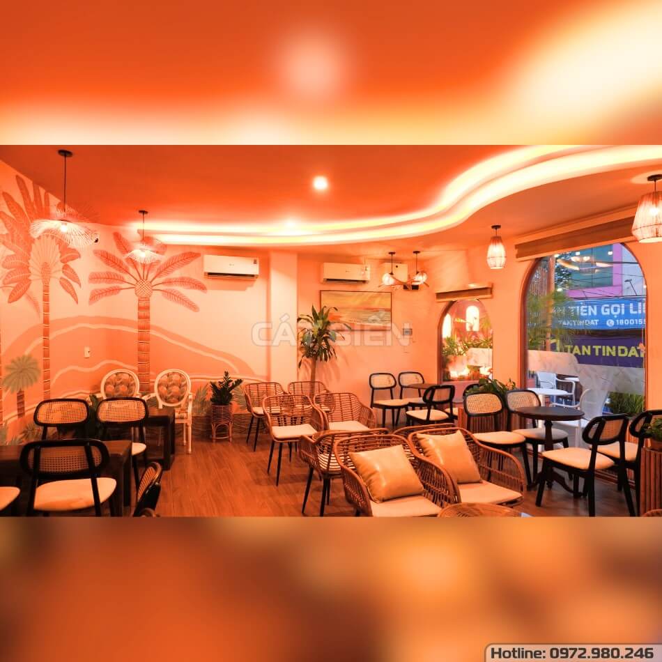 Hoàn Thành Mẫu Quán Cafe Đẹp Trong Trung Tâm Thành Phố Đầy Phong Cách | CB07459 Hoàn Thành Mẫu Quán Cafe Đẹp Trong Trung Tâm Thành Phố Đầy Phong Cách