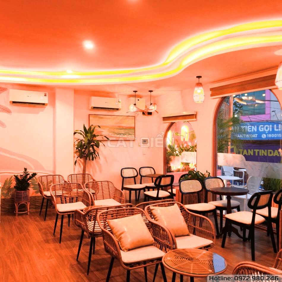 Hoàn Thành Mẫu Quán Cafe Đẹp Trong Trung Tâm Thành Phố Đầy Phong Cách | CB07459 Hoàn Thành Mẫu Quán Cafe Đẹp Trong Trung Tâm Thành Phố Đầy Phong Cách