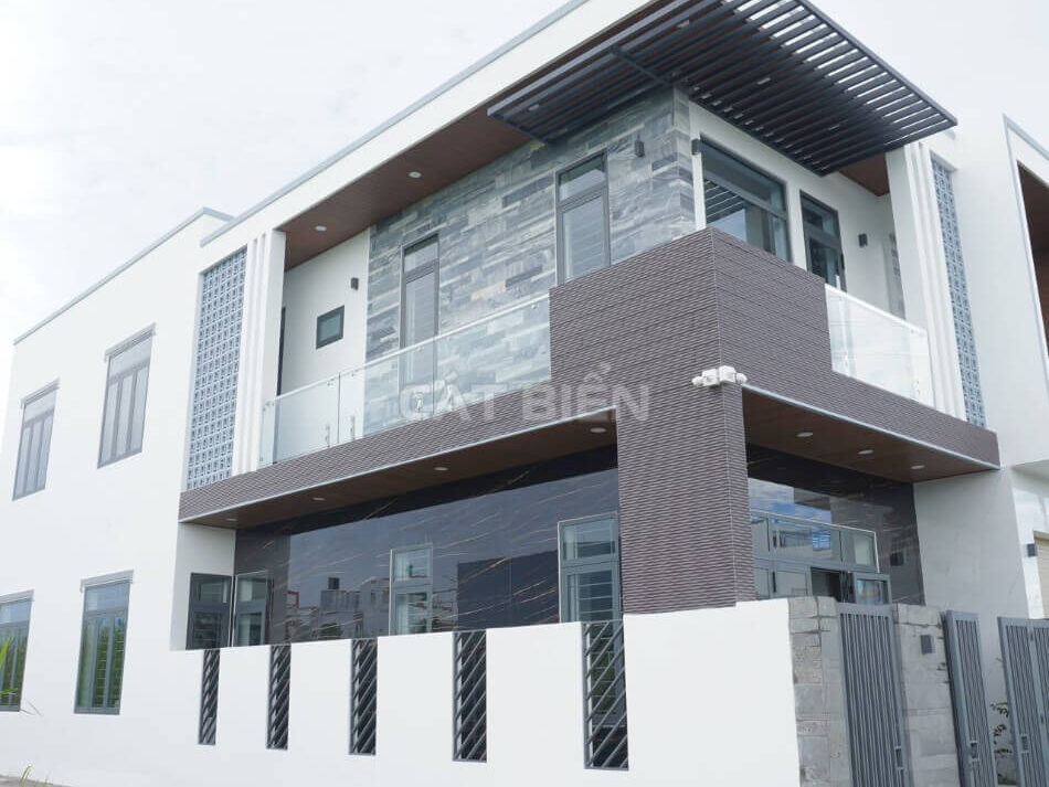 Hoàn Thành Mẫu Nhà Biệt Thự 2 Tầng Mặt Tiền 9m Đầy Sang Trọng