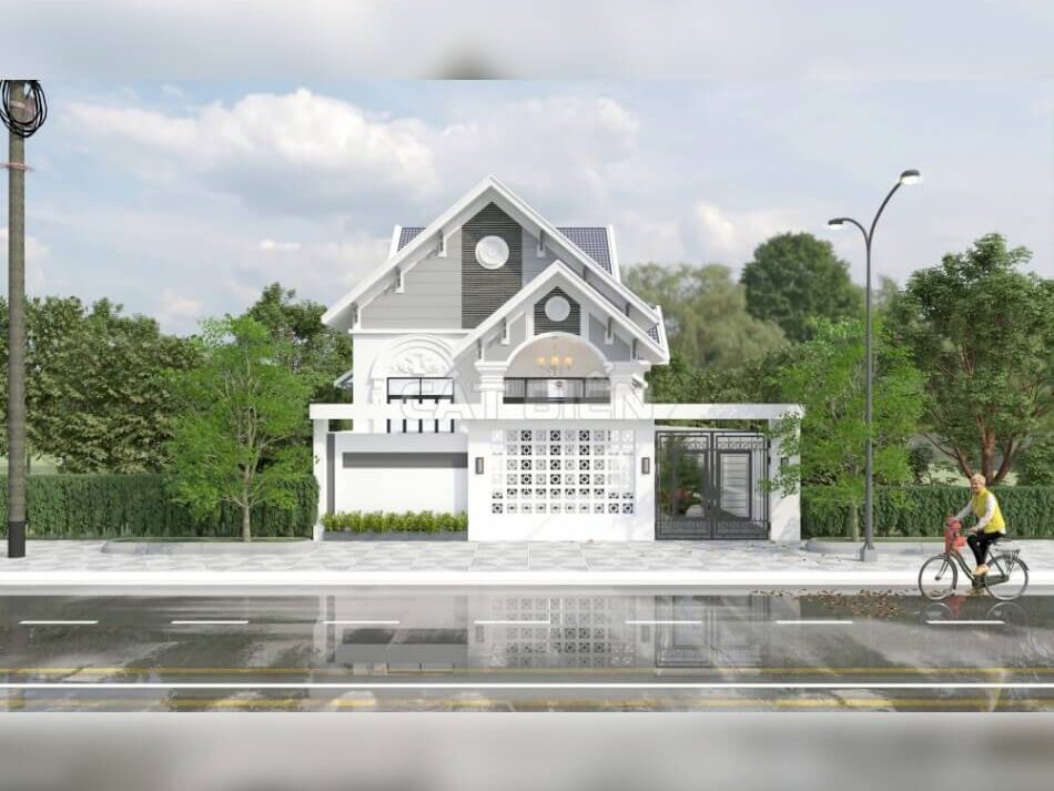 Mẫu Nhà Mái Thái 1 Tầng 3 Phòng Ngủ Phù Hợp Với Mọi Gia Đình