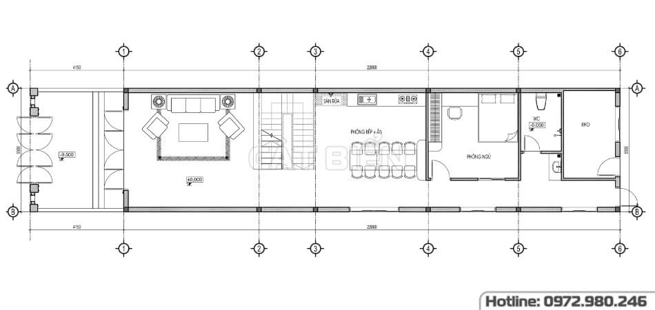Mẫu Nhà Ống 2 Tầng Đẹp 3 Phòng Ngủ Phù Hợp Mọi Gia Đình