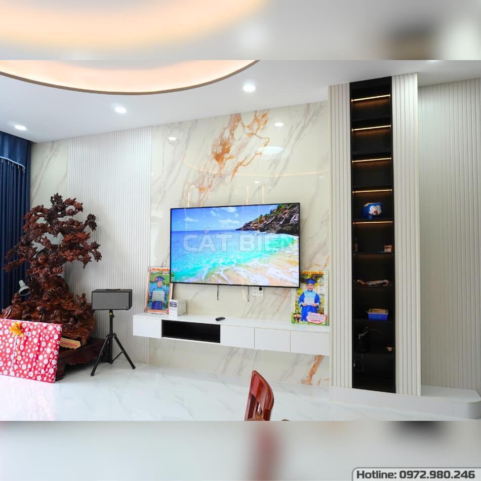 Hoàn Thiện Nhà Ống 2 Tầng 4 Phòng Ngủ Tiện Nghi Hiện Đại | CB04321 Hoàn Thiện Nhà Ống 2 Tầng 4 Phòng Ngủ Tiện Nghi Hiện Đại