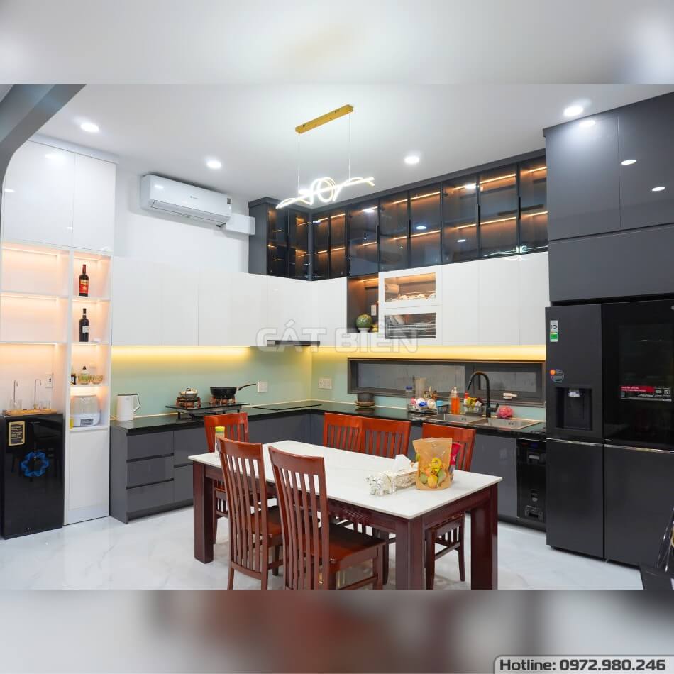 Hoàn Thiện Nhà Ống 2 Tầng 4 Phòng Ngủ Tiện Nghi Hiện Đại | CB04321 Hoàn Thiện Nhà Ống 2 Tầng 4 Phòng Ngủ Tiện Nghi Hiện Đại