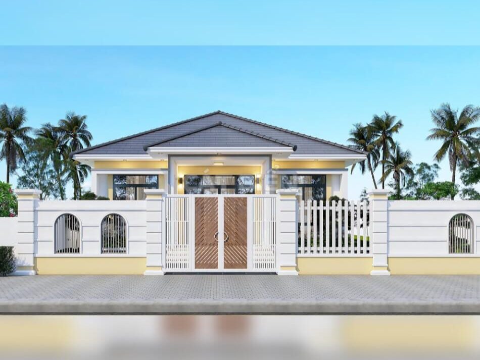 Mẫu Nhà Mái Nhật 1 Tầng Đẹp Giải Pháp Hoàn Hảo Cho Gia Đình | CB06147 Mẫu Nhà Mái Nhật 1 Tầng Đẹp Giải Pháp Hoàn Hảo Cho Gia Đình | CB06147