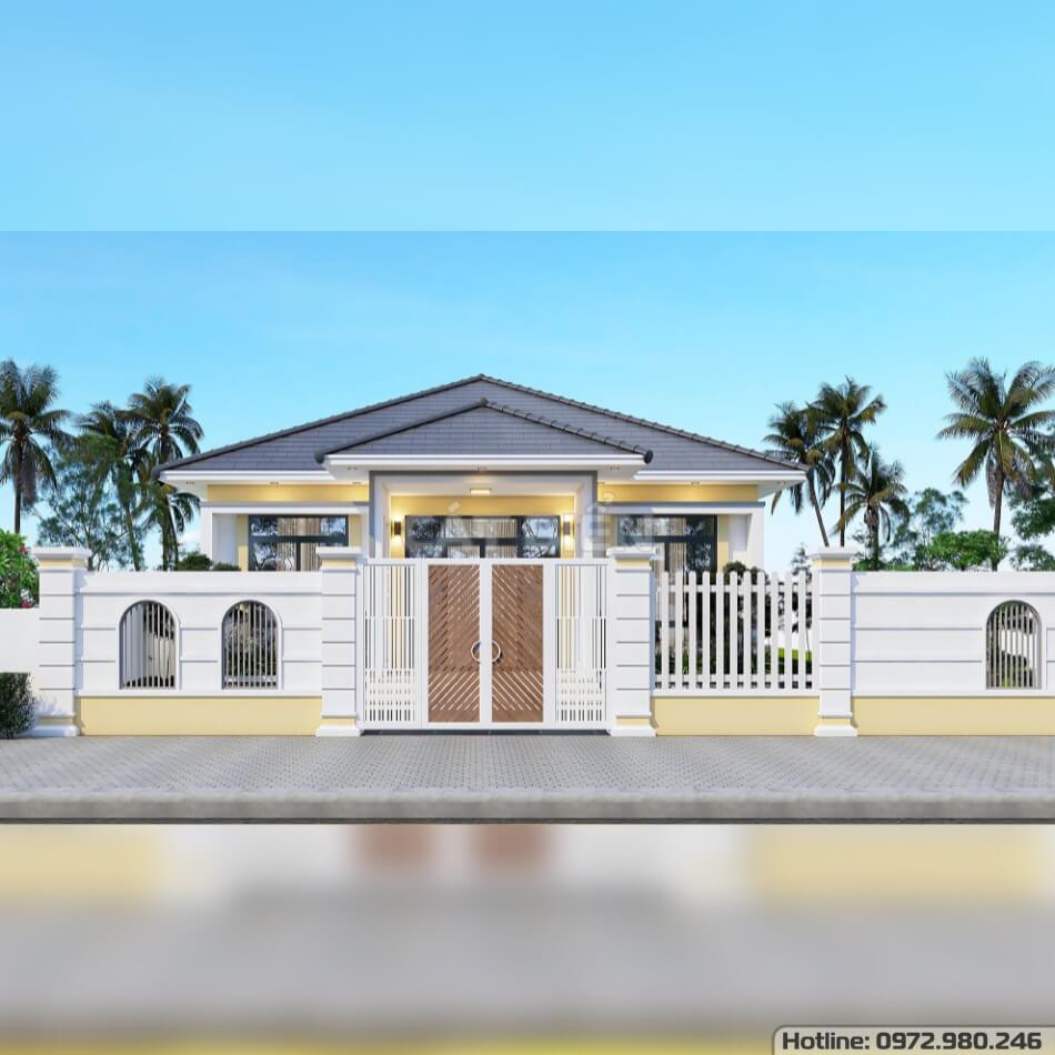 Mẫu Nhà Mái Nhật 1 Tầng Đẹp Giải Pháp Hoàn Hảo Cho Gia Đình | CB06147 Mẫu Nhà Mái Nhật 1 Tầng Đẹp Giải Pháp Hoàn Hảo Cho Gia Đình | CB06147