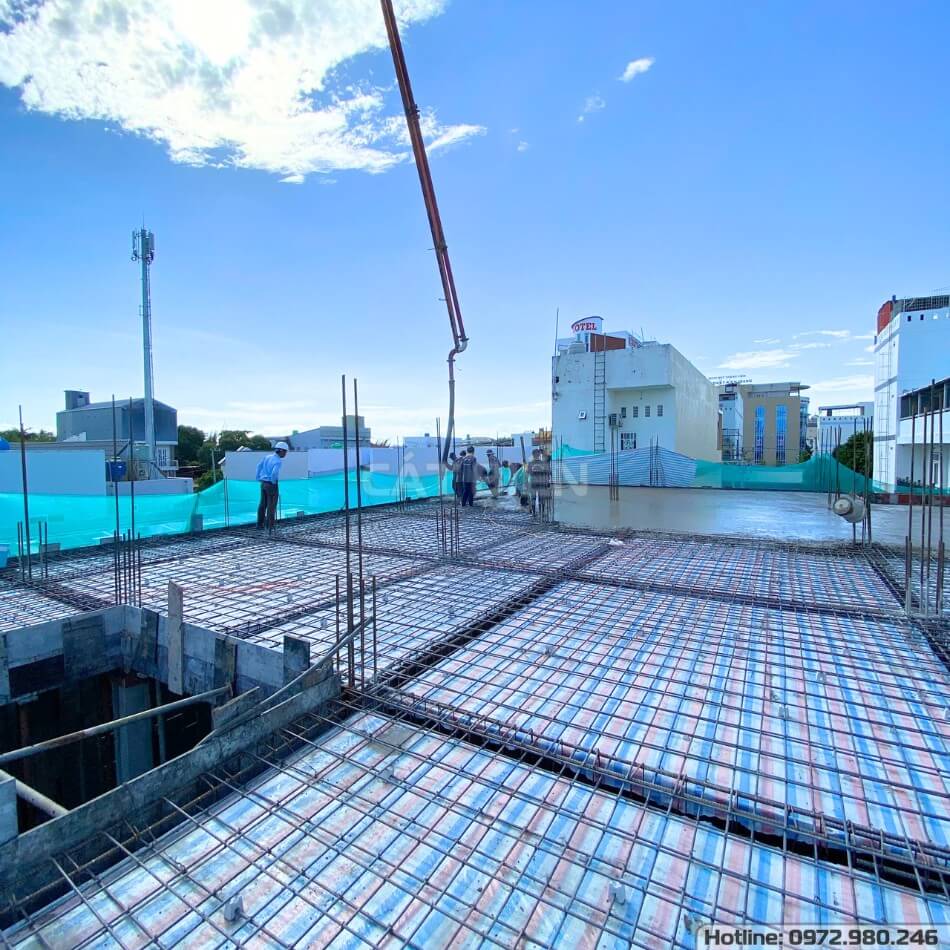 Hoàn Thành Đổ Bê Tông Tầng 3 Dự Án Bệnh Viện Mắt Sài Gòn Kiên Giang | CB07365 Hoàn Thành Đổ Bê Tông Tầng 3 Dự Án Bệnh Viện Mắt Sài Gòn Kiên Giang