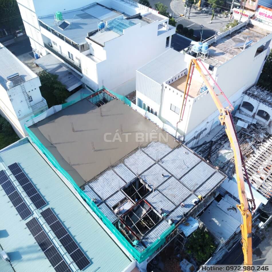 Hoàn Thành Đổ Bê Tông Tầng 3 Dự Án Bệnh Viện Mắt Sài Gòn Kiên Giang | CB07365 Hoàn Thành Đổ Bê Tông Tầng 3 Dự Án Bệnh Viện Mắt Sài Gòn Kiên Giang