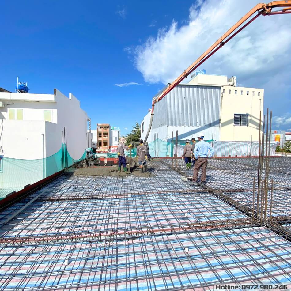 Hoàn Thành Đổ Bê Tông Tầng 3 Dự Án Bệnh Viện Mắt Sài Gòn Kiên Giang | CB07365 Hoàn Thành Đổ Bê Tông Tầng 3 Dự Án Bệnh Viện Mắt Sài Gòn Kiên Giang