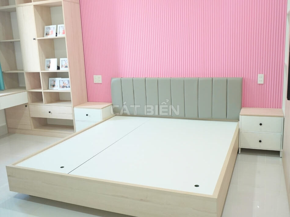 Bộ Nội Thất Phòng Ngủ Hiện Đại An Cường Cho Bé Gái Yêu Của Bạn