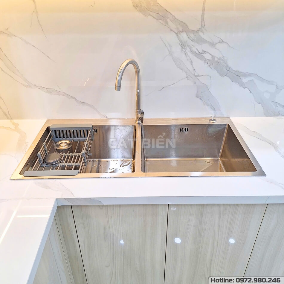 Chiêm Ngưỡng Mẫu Tủ Bếp Gỗ Công Nghiệp MDF Đẹp Tinh Tế Của Cô Yến Chiêm Ngưỡng Mẫu Tủ Bếp Gỗ Công Nghiệp MDF Đẹp Tinh Tế Của Cô Yến
