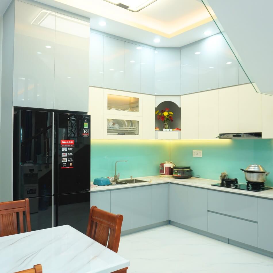 Mẫu Tủ Bếp MDF Phủ Acrylic Sang Trọng, Giải Pháp Lý Tưởng Cho Bếp Hiện Đại Mẫu Tủ Bếp MDF Phủ Acrylic Sang Trọng, Giải Pháp Lý Tưởng Cho Bếp Hiện Đại