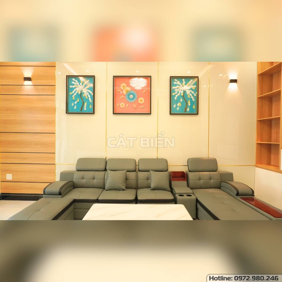 Bộ Nội Thất Phòng Khách Hiện Đại Từ Gỗ MDF An Cường Tại Minh Lương Bộ Nội Thất Phòng Khách Hiện Đại Từ Gỗ MDF An Cường Tại Minh Lương