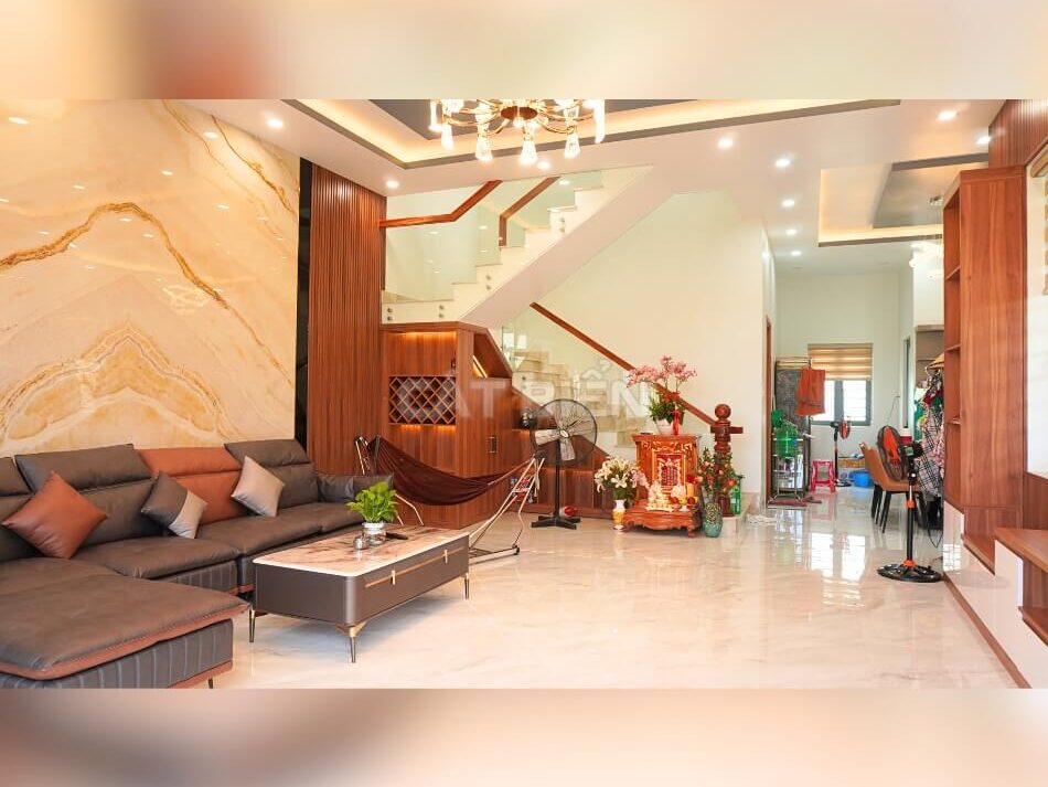 Tối Ưu Không Gian Với Bộ Nội Thất Phòng Khách Gỗ Công Nghiệp Tinh Tế