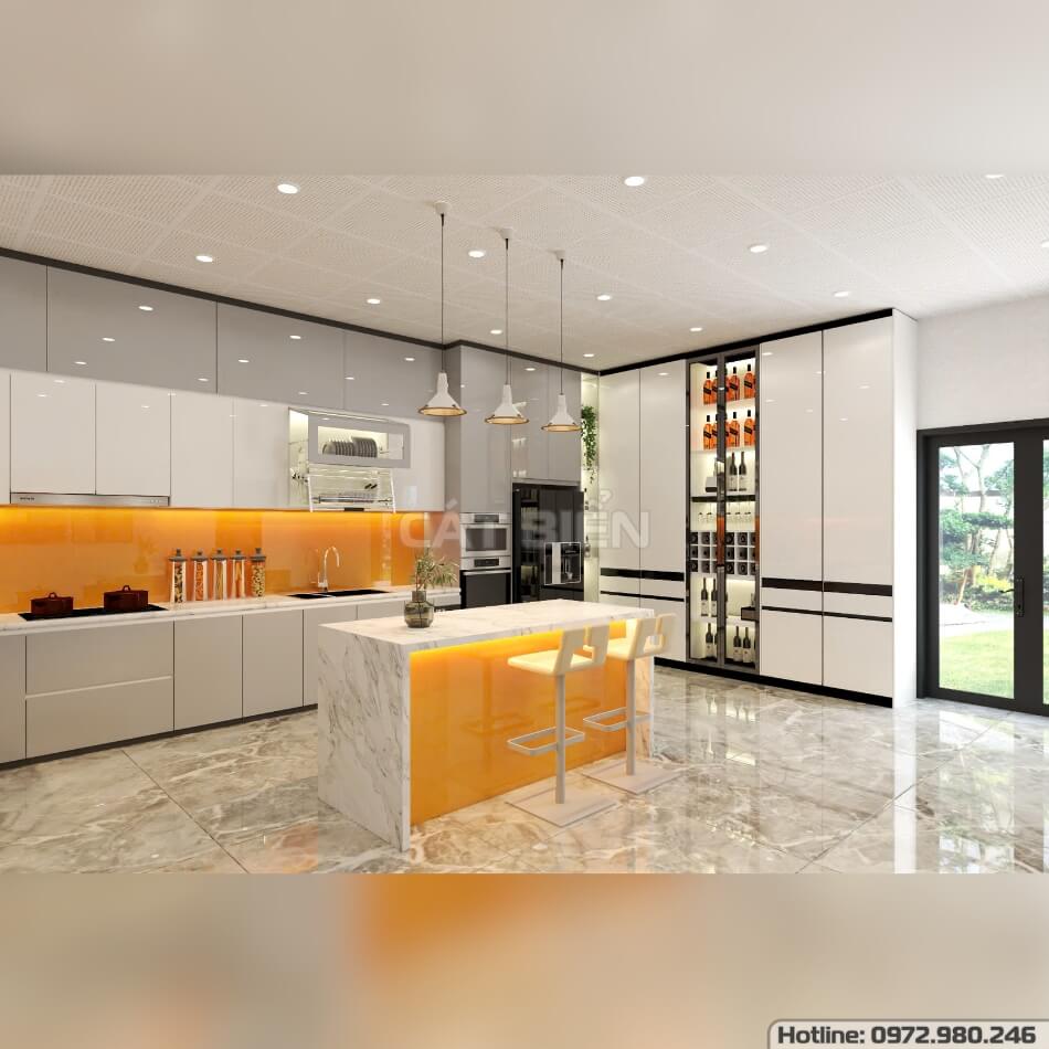 Thiết Kế Nội Thất Phòng Bếp Đẹp Và Tiện Nghi Từ Chất Liệu Gỗ MDF Thiết Kế Nội Thất Phòng Bếp Đẹp Và Tiện Nghi Từ Chất Liệu Gỗ MDF
