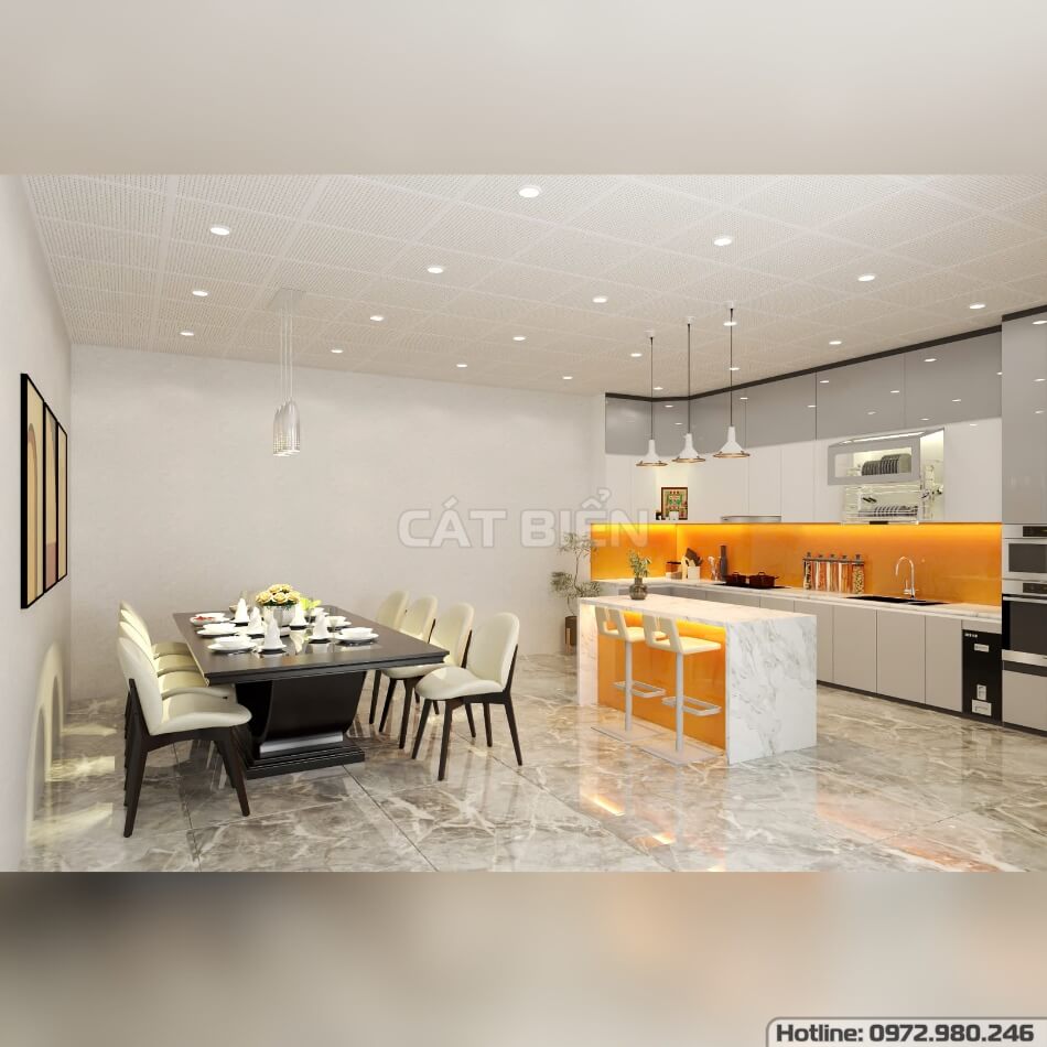 Thiết Kế Nội Thất Phòng Bếp Đẹp Và Tiện Nghi Từ Chất Liệu Gỗ MDF Thiết Kế Nội Thất Phòng Bếp Đẹp Và Tiện Nghi Từ Chất Liệu Gỗ MDF