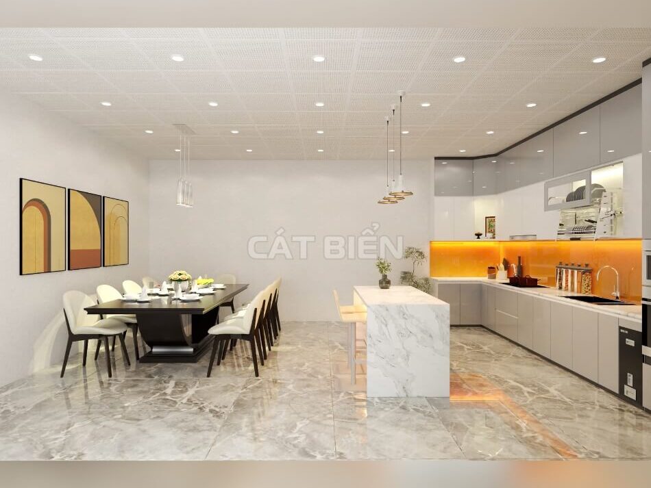 Thiết Kế Nội Thất Phòng Bếp Đẹp Và Tiện Nghi Từ Chất Liệu Gỗ MDF Thiết Kế Nội Thất Phòng Bếp Đẹp Và Tiện Nghi Từ Chất Liệu Gỗ MDF