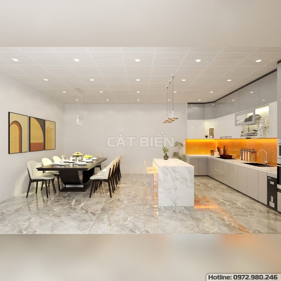 Thiết Kế Nội Thất Phòng Bếp Đẹp Và Tiện Nghi Từ Chất Liệu Gỗ MDF Thiết Kế Nội Thất Phòng Bếp Đẹp Và Tiện Nghi Từ Chất Liệu Gỗ MDF