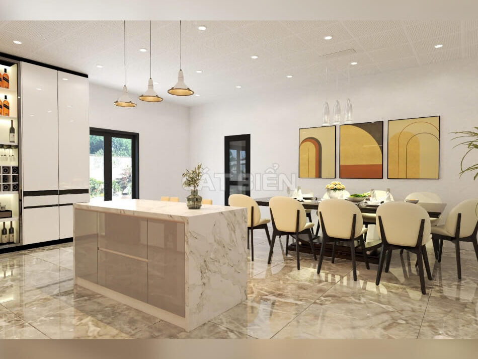 Thiết Kế Nội Thất Phòng Bếp Đẹp Và Tiện Nghi Từ Chất Liệu Gỗ MDF Thiết Kế Nội Thất Phòng Bếp Đẹp Và Tiện Nghi Từ Chất Liệu Gỗ MDF
