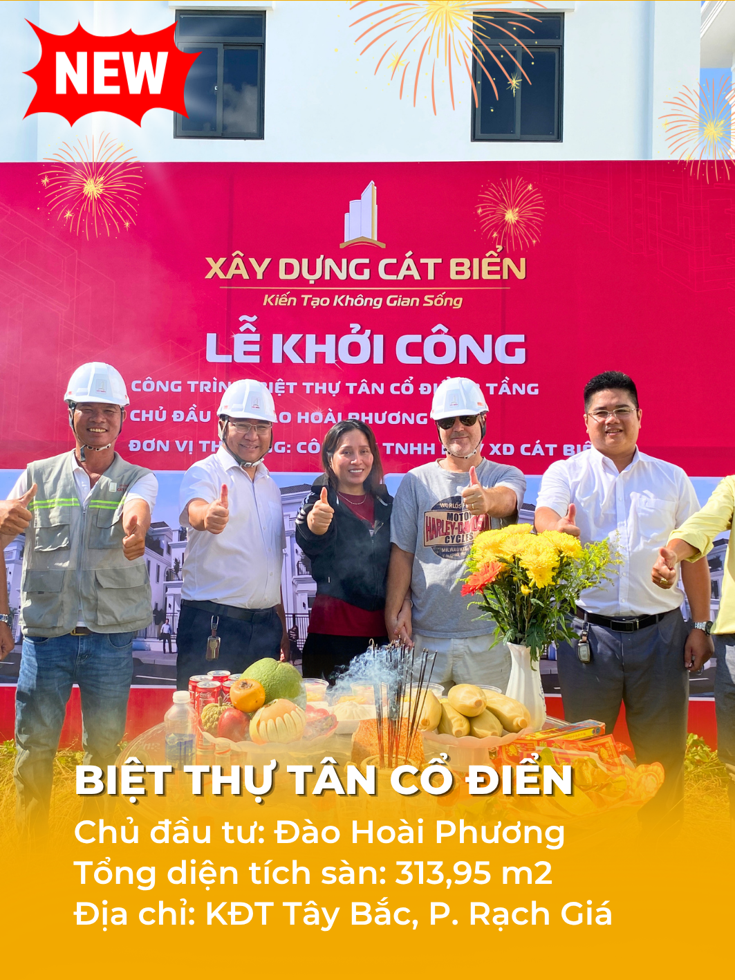 khoi cong biet thu tan co dien