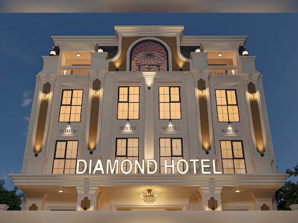 Thiết Kế Khách Sạn Diamond 4 Tầng 15x24m Kiệt Tác Tân Cổ Điển Sang Trọng | CB09124 Thiết Kế Khách Sạn Diamond 4 Tầng 15x24m, Kiệt Tác Tân Cổ Điển Sang Trọng Và Đẳng Cấp | CB09124